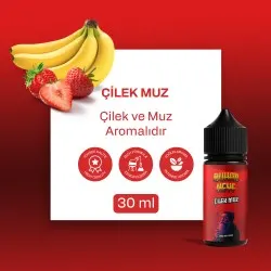 BHK - Çilek Muz - 30ML Salt Likit