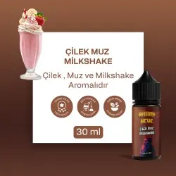 BHK - Milkshake (ÇilekMuz) - 30ML Salt Likit