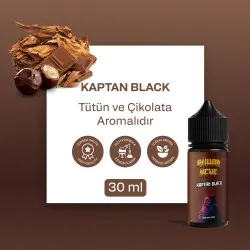 BHK - Tütün Çikolata (KaptanBlack) - 30ML Salt Likit