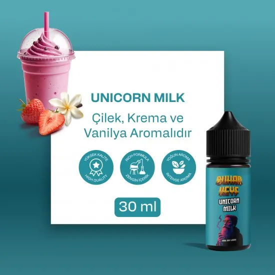 PRİVACY PLUS - Unicorn Milk - 30ML Salt Likit PRİVACY PLUS - Unicorn Milk - 30ML Salt Likit