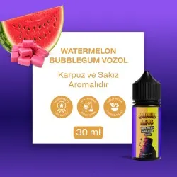 BHK  VOZOL - Watermelon Bubblegum - 30ML Salt Likit