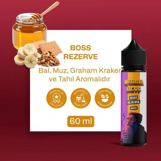 BHK - Boss Rezerve 60ML BHK - Boss Rezerve 60ML
