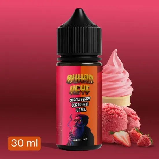 PRİVACY PLUS VOZOL - Strawberry İce Cream - 30ML Salt Likit PRİVACY PLUS VOZOL - Strawberry İce Cream - 30ML Salt Likit