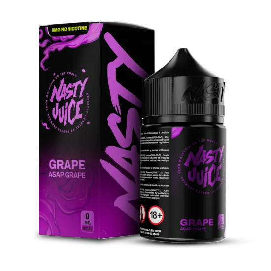 Nasty Juice A$AP GRAPE - Siyah Üzüm ve Nane Aromalı 60ML Nasty Juice A$AP GRAPE - Siyah Üzüm ve Nane Aromalı 60ML