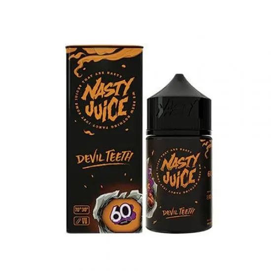 Nasty Juice Devil Teeth - Tatlı Ekşi Aromalı 60ML Nasty Juice Devil Teeth - Tatlı Ekşi Aromalı 60ML