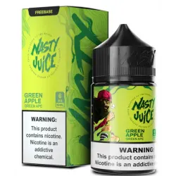    Nasty Juice GREEN APE - Yeşil Elma ve Elma Aromalı 60ML