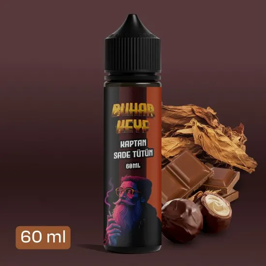 BHK - KAPTAN ORİGİNAL - Tobacco (Sade Tütün) 60ML BHK - KAPTAN ORİGİNAL - Tobacco (Sade Tütün) 60ML