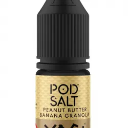 Pod Salt - YOGİ - PEANUT BUTTER BANANA GRANOLA Salt Likit 30ML