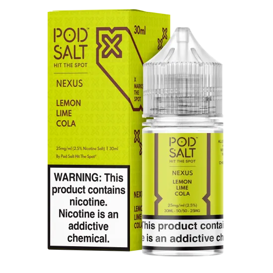 Pod Salt - Lemon Lime Cola 30ML Pod Salt - Lemon Lime Cola 30ML